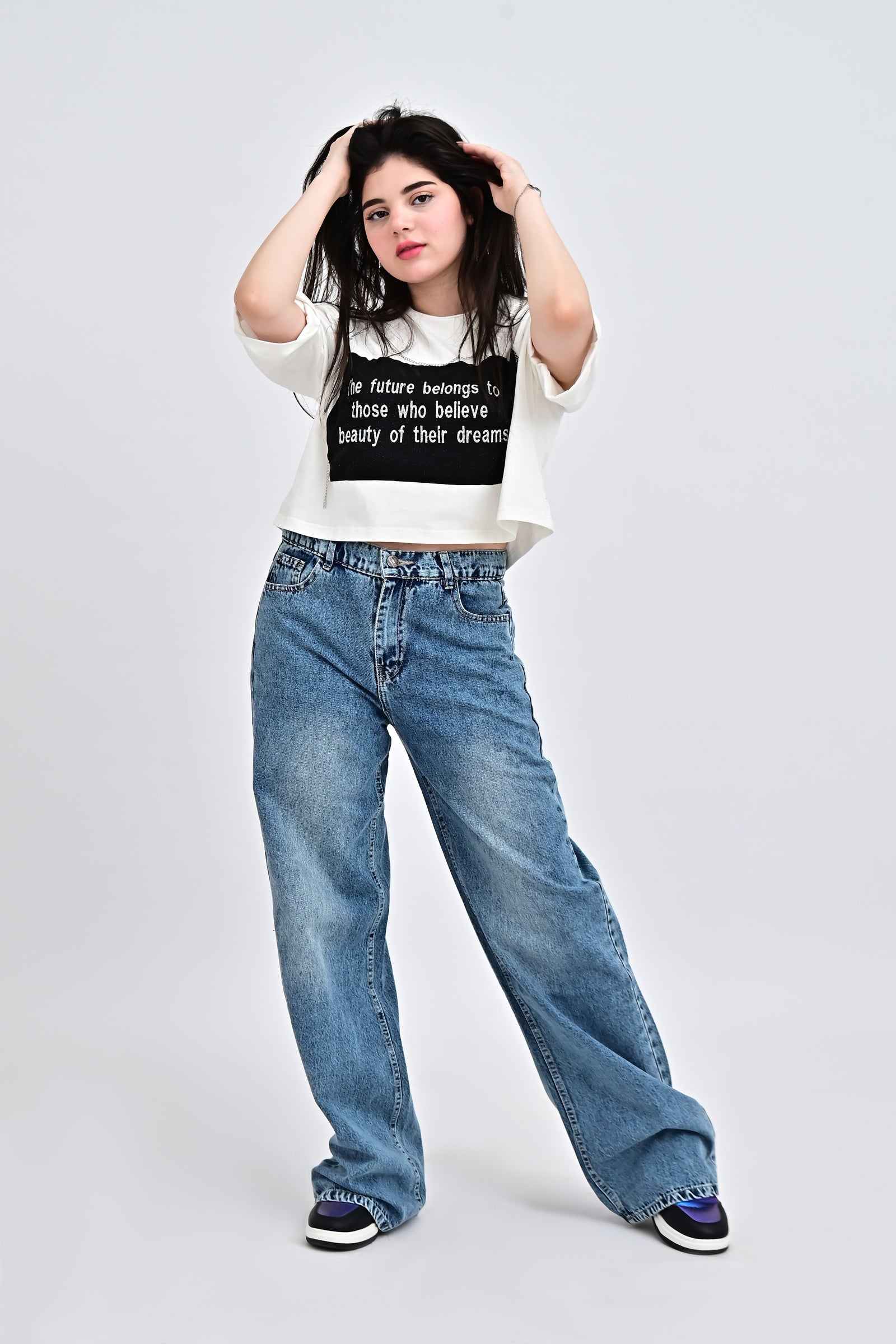 Blue Acid wash Denim