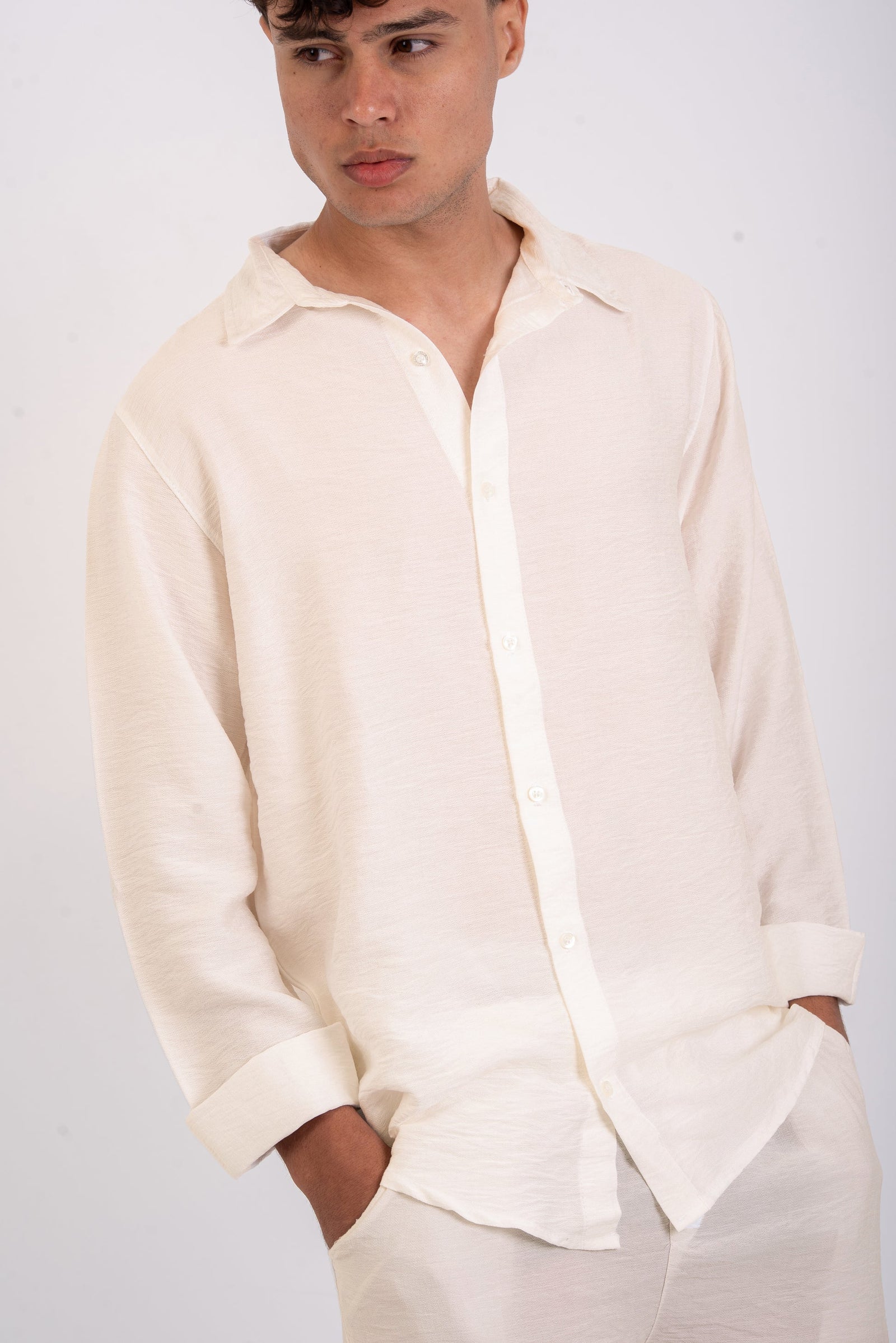 Light Beige linen shirt