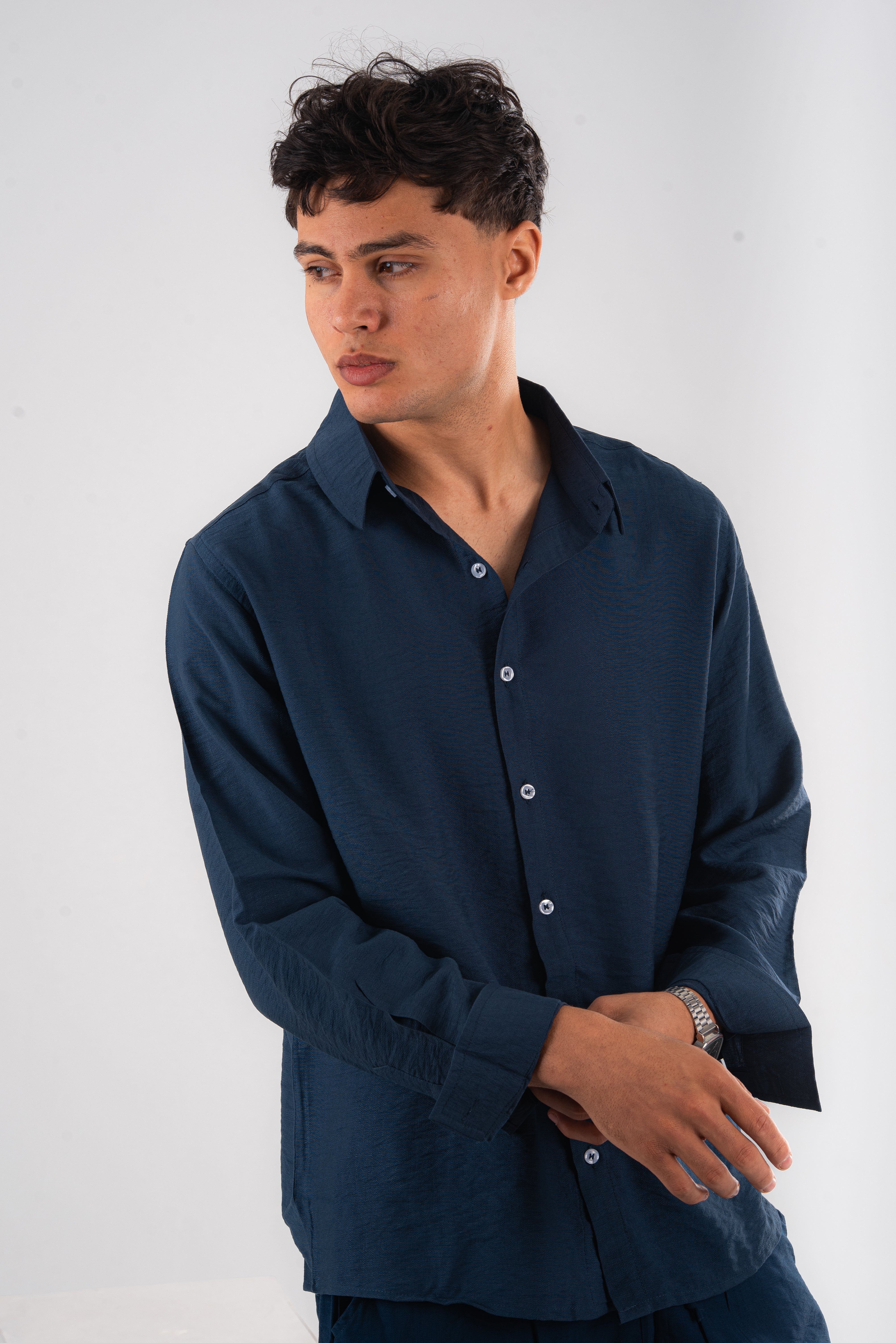 linen shirt  قميص كتان
