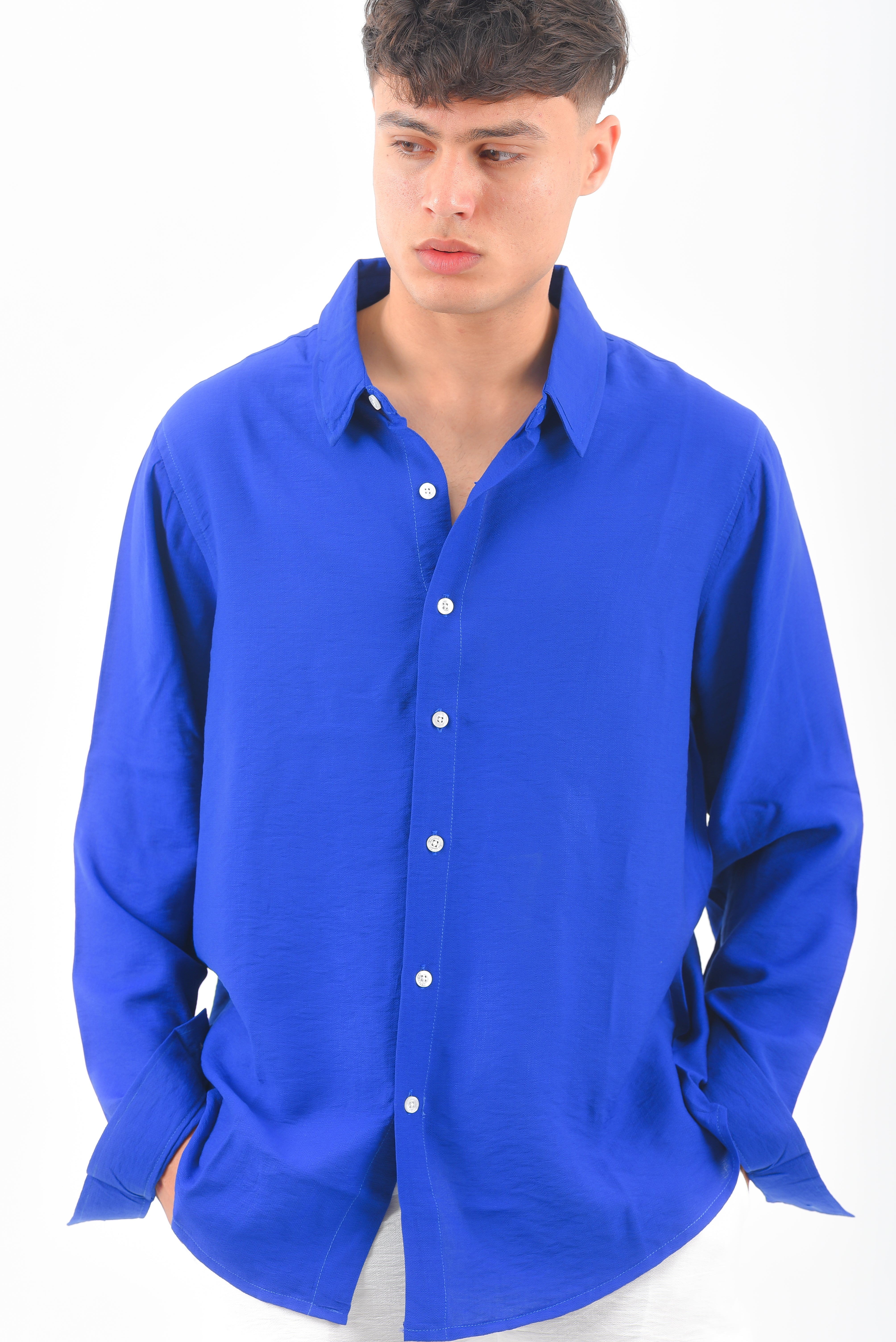 linen shirt  قميص كتان